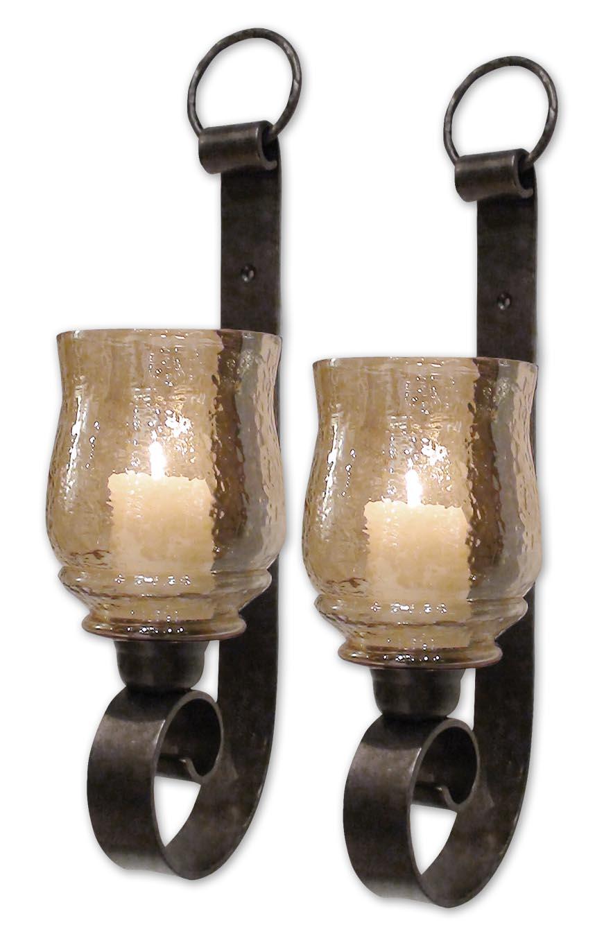 Uttermost Accessories 19311 Joselyn Small Wall Sconces Set of 2
